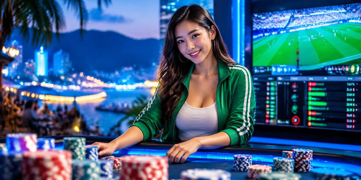 Khung cảnh sòng bài và cá cược thể thao tại Nha Trang
